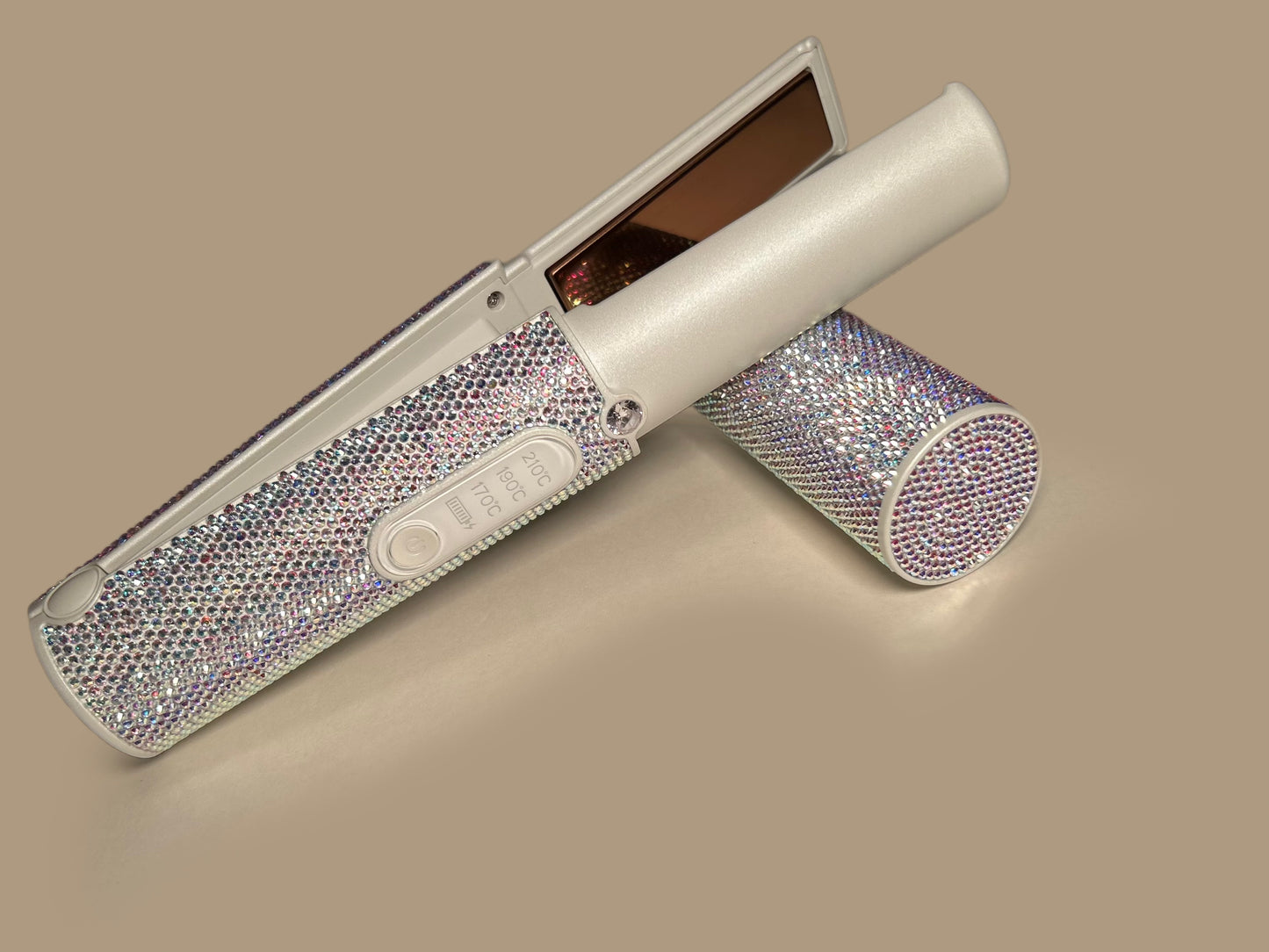 TPT Luxe Cordless Silk Iron- silver white